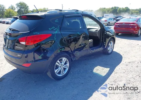 2013 Hyundai Tucson Gls from USA, damaged, VIN KM8JUCAC2DU678567